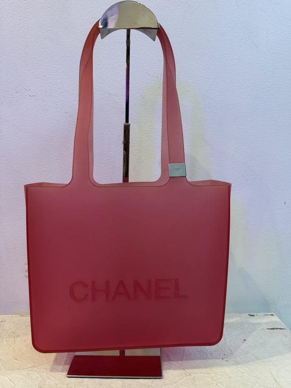 Chanel Pink Jelly Tote