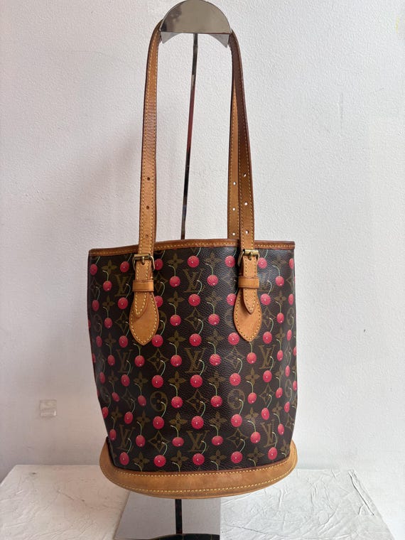 Louis Vuitton x Takashi Murakami Cherry Petit Bucket