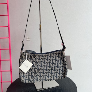 Christian Dior Trotter Umhängetasche mit Originalanhänger