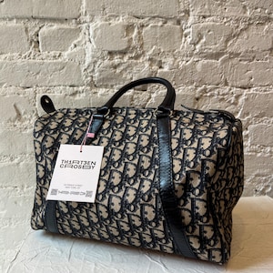 Vintage Christian Dior Trotter Boston Bag