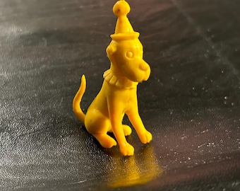 Figura de perro de fiesta vintage de Hong Kong