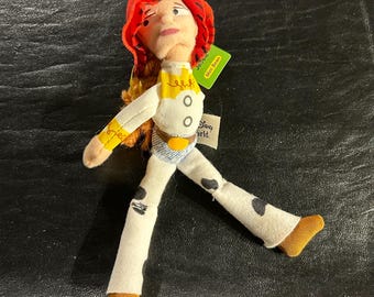 Vintage Toy Story 2 Jessie Mini Bean Plush