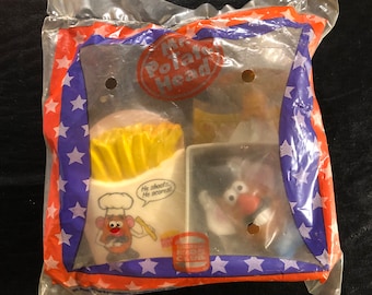 1998 Mr. Potato Head Basket Shoot Toy