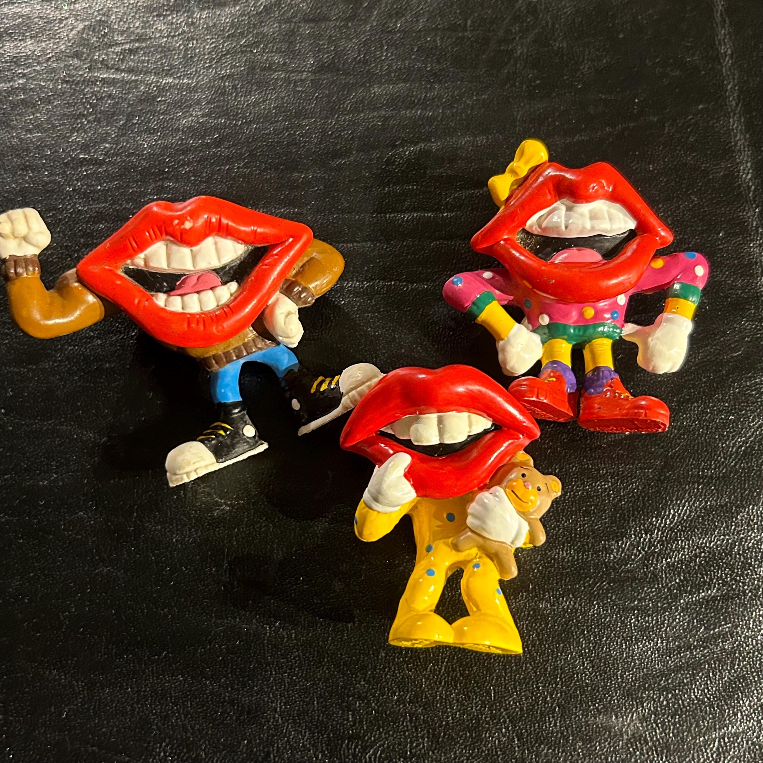 1989 Tang Lips Figures - Etsy