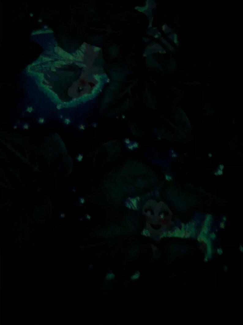 Summer Night Soiree by Henry Glass by the yard and half yard Glow in the dark fabric\u00a0100/% Cotton