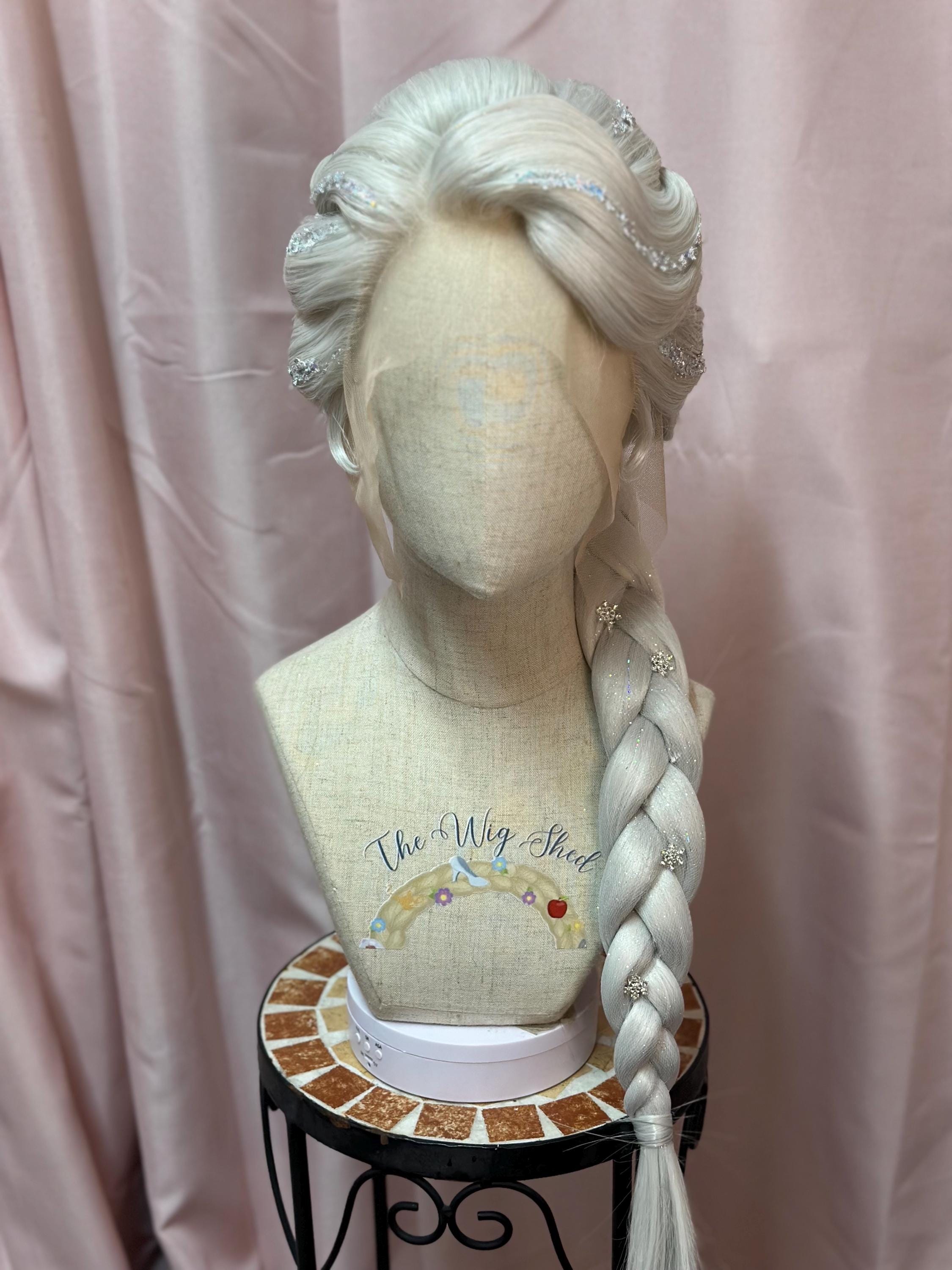 fairytale wigs エルサ Custom Styled Elsa Frozen 2 Wig – Fairytale Wigs