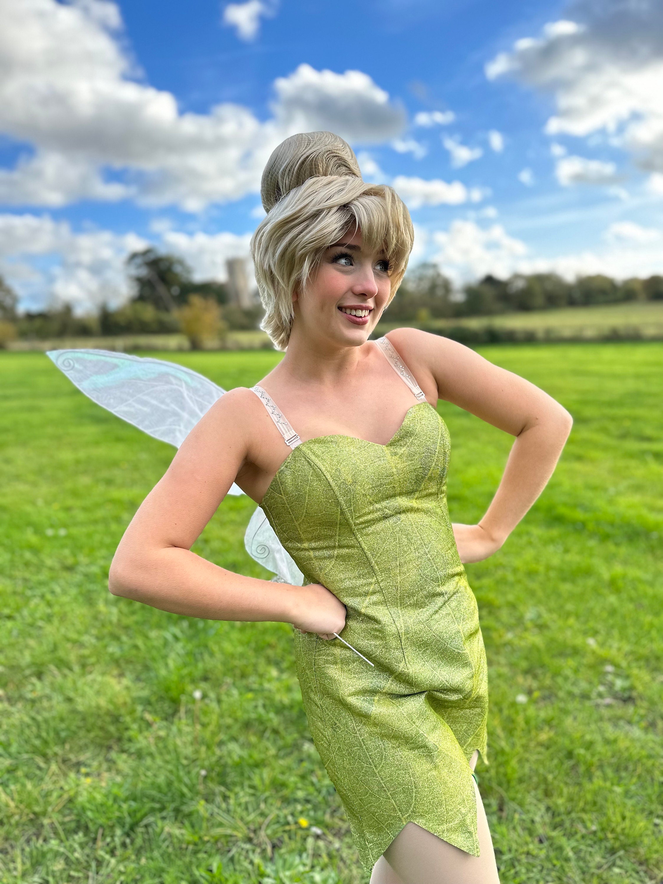 Child tinkerbell wig online