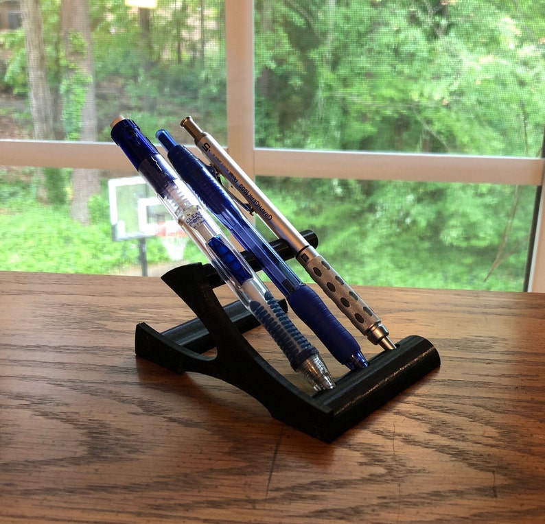 3D Printable Modern Pen/pencil Holder Digital STL File Etsy