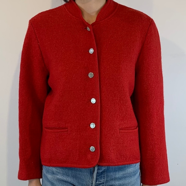 Felted Knit Tyrolean Coat