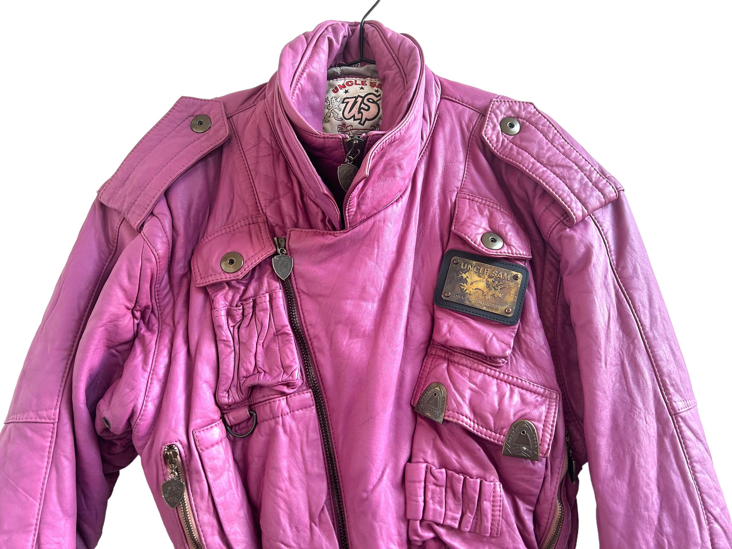レア‼️金タグPINK DRAGON パッチ付きジャケット レア‼️金タグPINK DRAGON パッチ付きジャケット - メルカリ