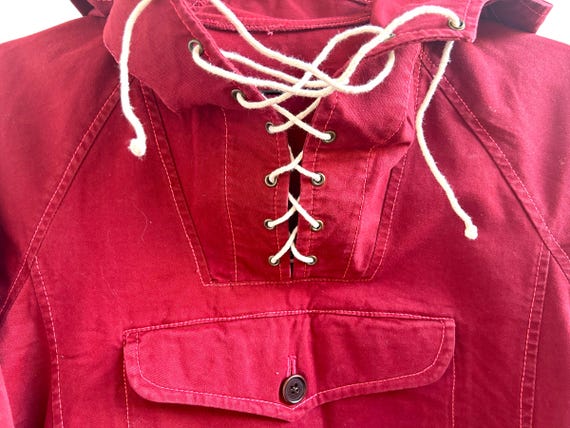 Cotton canvas anorak hot sale