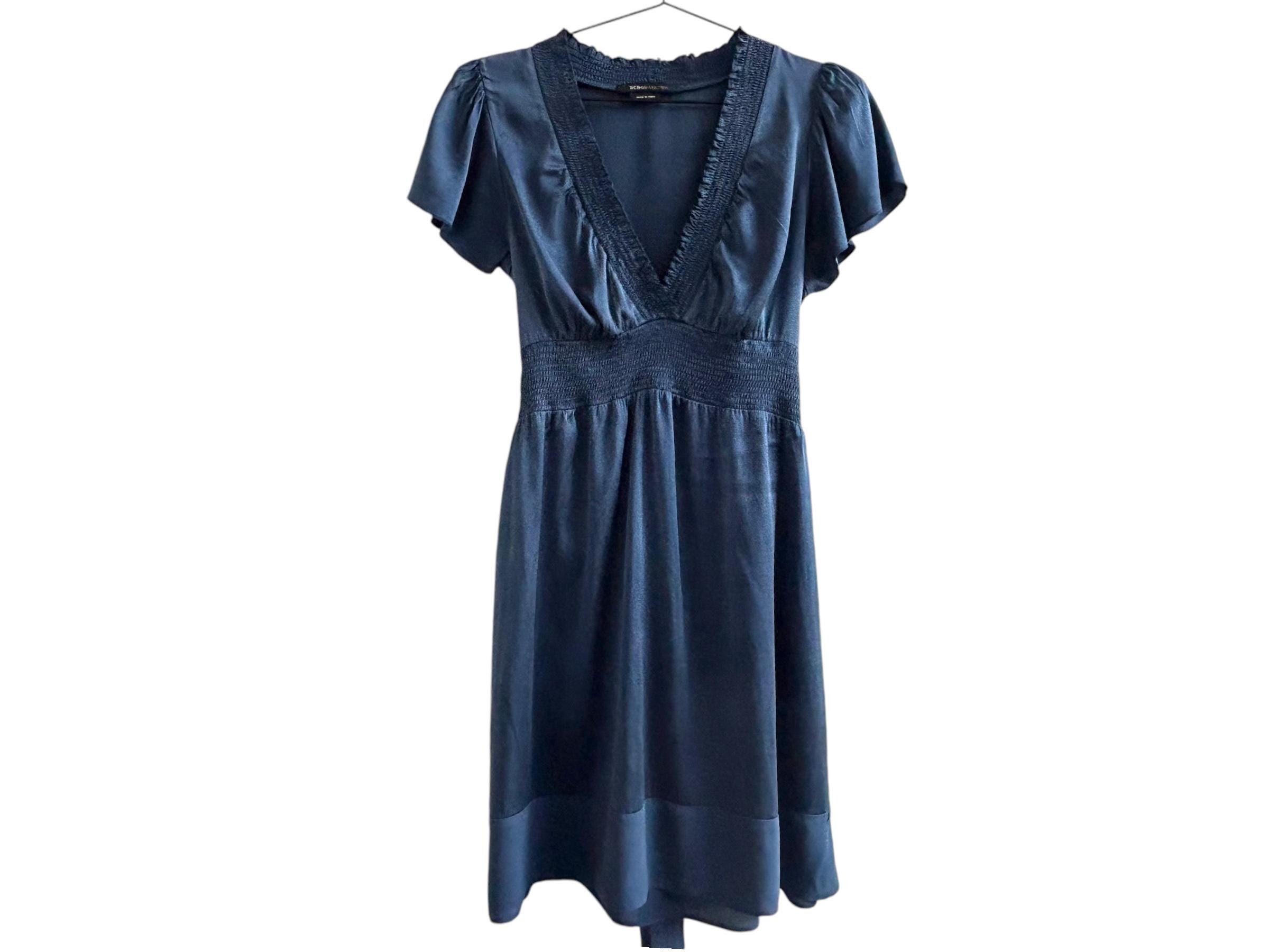 Bcbg Max Azria Silk Dress - Etsy Bcbg Max Azria Silk Dress - Etsy