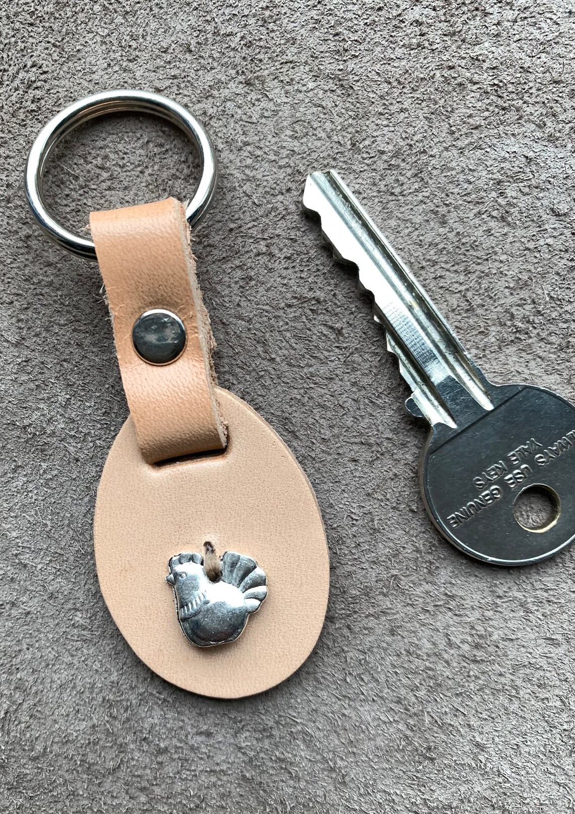 Chicken & the Egg Keychain Etsy