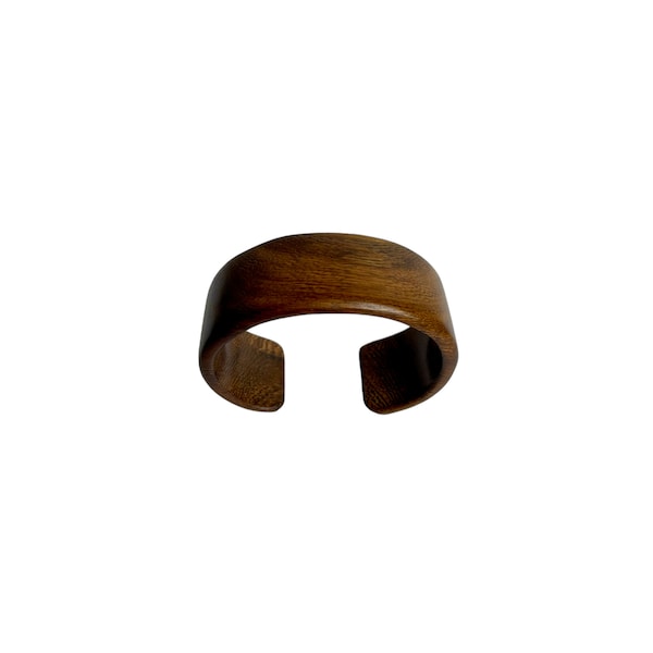 Holz Armreif. Offener Armreif. Unisex Armband