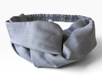 Handwoven Mulberry Silk Twisted Headband | Vietnamese Artisan Hair Accessory