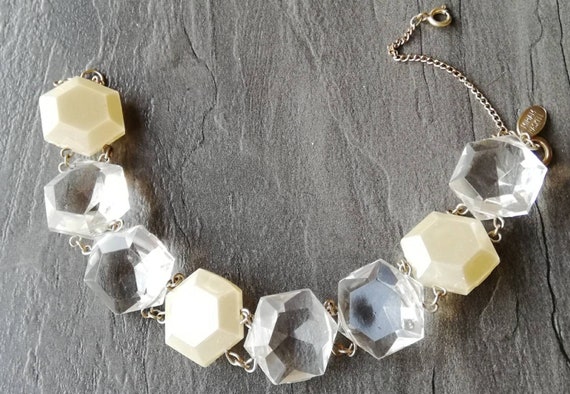 1950s Miriam Haskell Lucite Bracelet