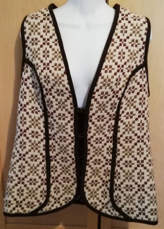 1960s Welsh Wool Waistcoat Gem