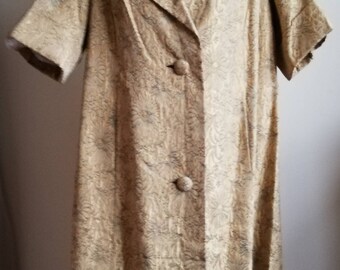 brocade evening coat