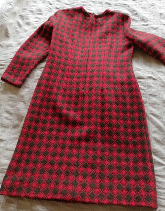 1960s Welsh Wool Mod Dress Gem