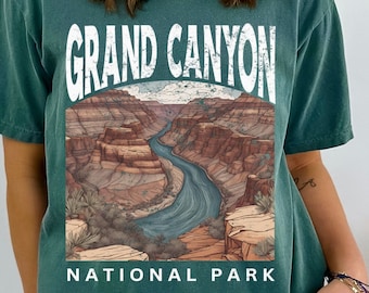 Grand Canyon National Park Tshirt, Retro Arizona Gift Tee