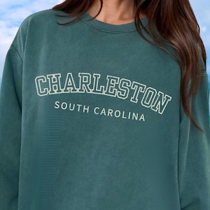 Custom City State Comfort Colors Crewneck Sweatshirt: Hometown Souvenir