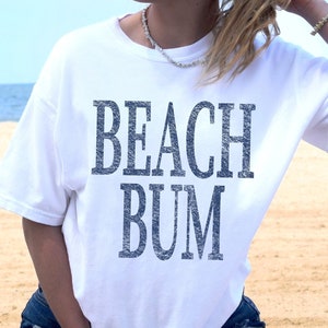 Beach Bum Shirt, Comfort Colors Beach Bum Tshirt, Beach Crewneck, Spring Break Shirt, Beach Shirt, Summer Tshirt