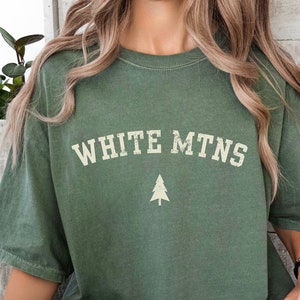 Camiseta de las Montañas Blancas, regalo de New Hampshire, recuerdo del Bosque Nacional
