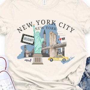 New York City Tshirt Gift, NYC Souvenir Tee