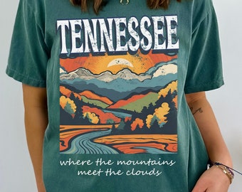 Tennessee Smoky Mountains Bear Shirt National Park Tee