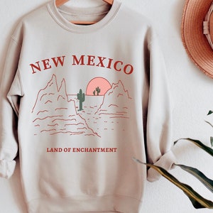 New Mexico Sweatshirt: Southwest Graphic Crewneck