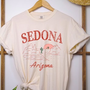 Sedona Arizona Shirt, Desert Tshirt, Comfort Colors Arizona Tshirt, Sedona Shirt, Arizona Tee, Sedona Tshirt, Sedona Gifts