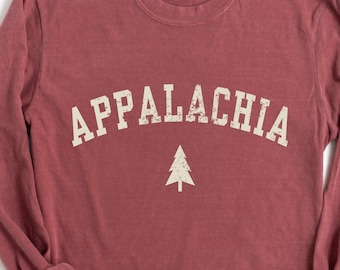 Appalachia Shirt, Mountain Lifestyle Long Sleeve
