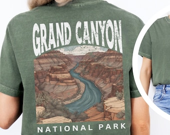 Grand Canyon National Park Tshirt Hiking Gift Tee
