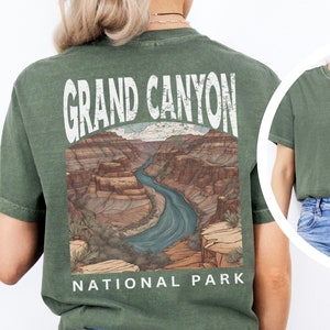 Grand Canyon National Park Tshirt Hiking Gift Tee