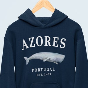Azores Islands Portugal Hoodie Sweatshirt, Womens Portuguese Pullover Gift