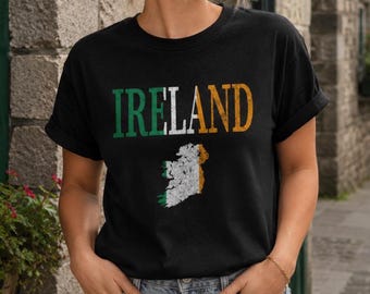 Ireland Flag T-Shirt: Irish Pride Souvenir Tee