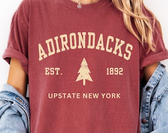 Adirondacks Park Comfort Colors® Tshirt, Upstate New York Geschenk T-Shirt