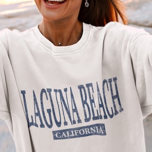 Laguna Beach Sweatshirt: California Spring Break Crewneck