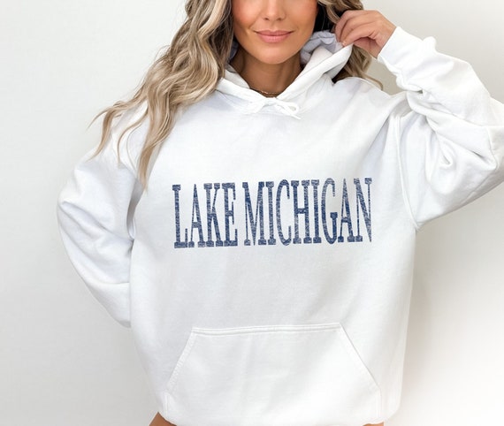 Lake Michigan Hoodie Great Lakes Sweatshirt Michigan Shirt - Etsy 日本
