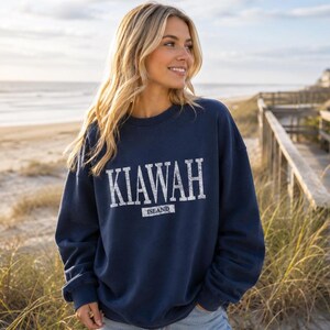 Kiawah Island Sweatshirt, South Carolina Crewneck, Carolina Shirt, East Coast Beach Pullover image 4