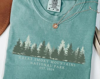 Great Smoky Mountains National Park Comfort Colors T-Shirt