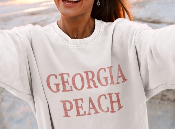 Georgia peach sweatshirt outlet