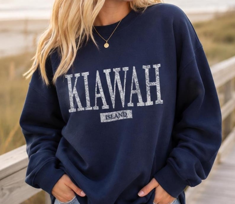 Kiawah Island Sweatshirt, South Carolina Crewneck, Carolina Shirt, East Coast Beach Pullover image 1