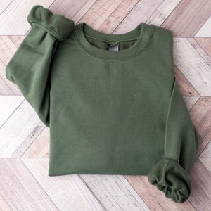 Plain Gildan Sweatshirt, Gildan 18000 Blank Crewneck For Print On Demand Business