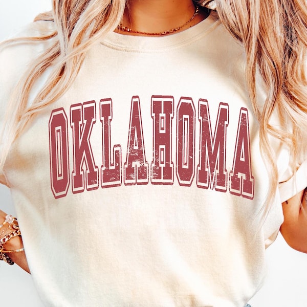 Oklahoma Comfort Colors® T-shirt cadeau-T-shirt