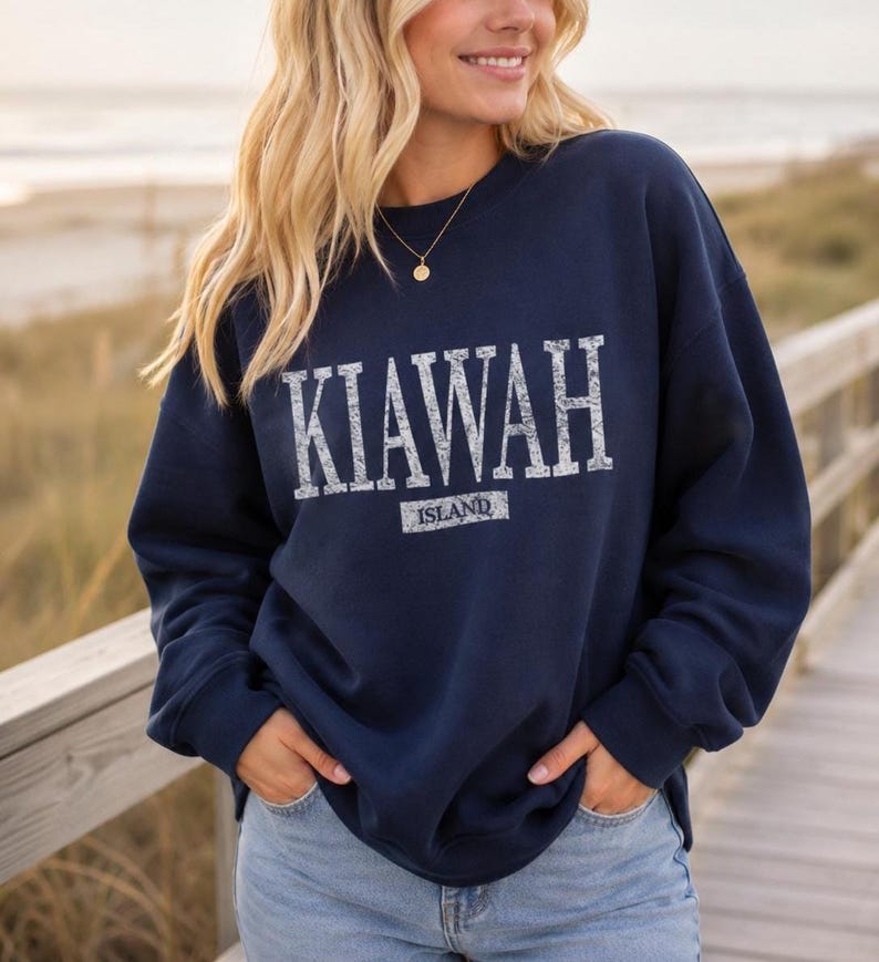 Kiawah Island Sweatshirt, South Carolina Crewneck, Carolina Shirt, East Coast Beach Pullover image 2