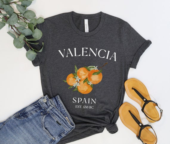 Valencia Spain Oranges Tee Shirt: Unisex Espana T-shirt