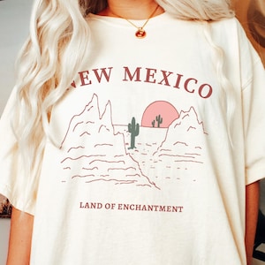 New Mexico Tshirt Gift, Desert Cactus Tee
