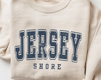 Jersey Shore Beach Sweatshirt, New Jersey Travel Crewneck