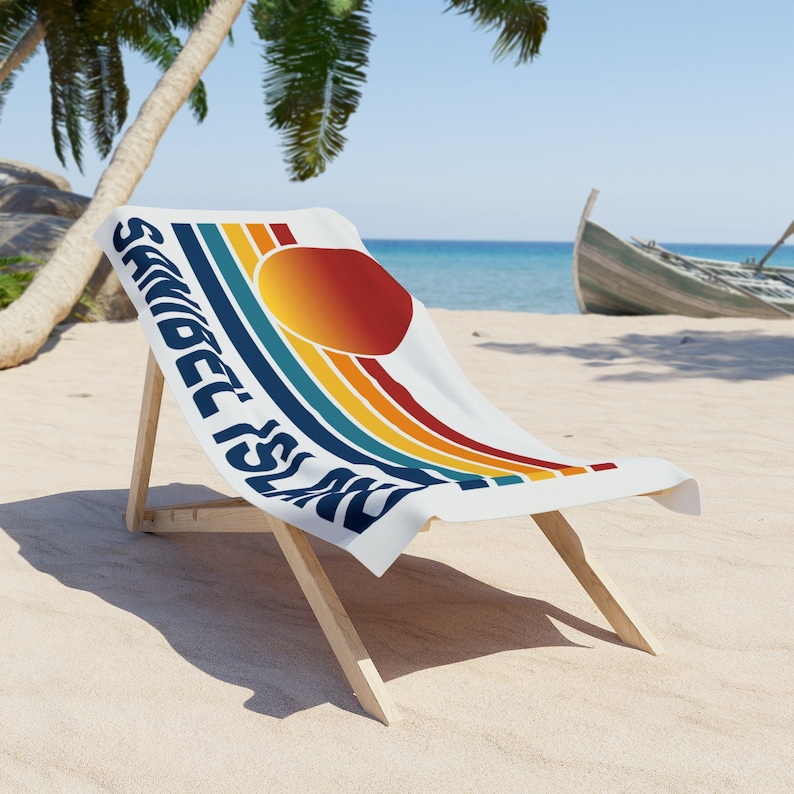 KidForLifeDesigns Sanibel Island Beach Towel - Thumbnail 3